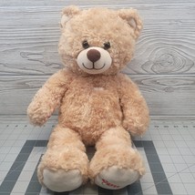 Build A Bear Teddy Light Tan Fuzzy Plush Stuffed Animal CDW Corporate Ex... - £13.36 GBP