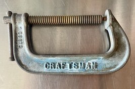 Vintage Craftsman USA Malleable C-Clamp No 66675 - £15.71 GBP