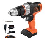 BLACK+DECKER 20V MAX Matrix Cordless Drill/Driver (BDCDMT120C) - $118.25