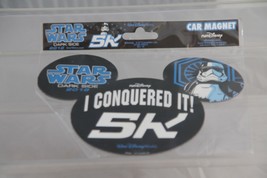 New 2018 runDisney Marathon Car Magnet 5 K Star Wars Dark Side I Conquered It - £18.34 GBP