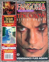 FANGORIA #155 August 1996 Crow City of Angels Frighteners Island of Dr. Moreau - £5.52 GBP