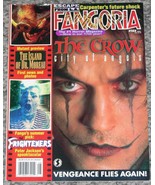 FANGORIA #155 August 1996 Crow City of Angels Frighteners Island of Dr. ... - £5.58 GBP