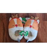Squishmallow Christmas Corgi Slippers - $23.87 CAD