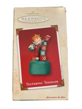 Hallmark Keepsake Christmas Ornament Teetering Toddler 2002 New In Box Baby - £6.07 GBP