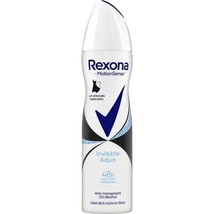 Rexona INVISIBLE AQUA antiperspirant spray 150ml- FREE SHIPPING - £7.48 GBP