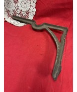 Antique Style Victorian Cast Iron Bracket Marked HC64LC - £7.78 GBP