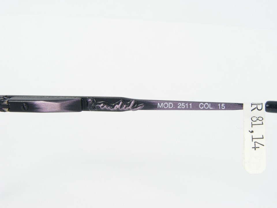 Vintage Brendel Kids 2511 15 PURPLE BLACK EYEGLASSES GLASSES 44-18-125mm (NOTES) Item image 10