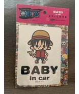 TV Animation One Piece Baby In Car Sticker Made in Japan General Sticker - $359.02 MXN