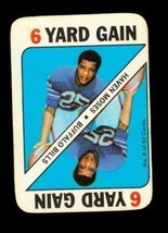 Vintage FOOTBALL Trading Card 1971 Topps Game Haven Moses Buffalo Bills #8 - £7.59 GBP