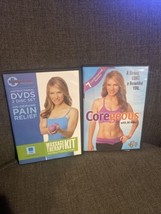Massage Therapy Kit Dvd Instructional &amp; Coregeous Jill Miller Dvd Lot Very Nice - £30.07 GBP