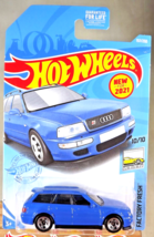 2021 Hot Wheels #157 Factory Fresh 10/10 &#39;94 AUDI AVANT RS2 Blue w/Chrome 5 Sp - £6.37 GBP