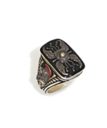 Preatorian shield ring sterling silver - £99.21 GBP