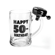 Happy Birthday Bell Mug - 50th - £34.95 GBP