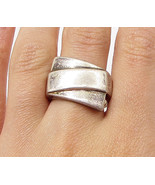 925 Sterling Silver - Vintage Wrapped Design Band Ring Sz 8 - RG3110 - €37,55 EUR