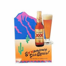 Dos Equis Exxperience Metal Beer Advertisement - £30.05 GBP