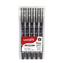 Uni Pin Fine Line Drawing Pen Set (Wallet of 5) - $37.98