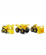 CAT Construction Vehicles Set of 3 Dump Truck Loader Excavator Toys for ... - $39.36 CAD