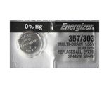 Energizer 357 / 303 SR44 AG13 Silver Oxide Watch Battery - $5.67