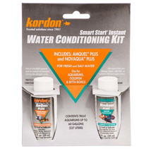 Kordon Aquarium Water Conditioning Kit with AmQuel and NovAqua - for Optimal Aqu - £9.30 GBP+