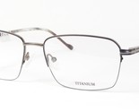 HENRI COOMBES Par Rohm 359 1903 Unique Rare Lunettes Titane Cadre 57-18-... - $86.13