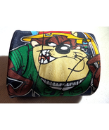Vintage 1996 Looney Tunes Mania Character Tie Fishing Taz &amp; Shark 56 Inc... - $13.47 CAD