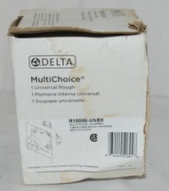 Delta R10000UNBX Multichoice Universal Tub Shower Rough Inlet Outlet - £18.86 GBP
