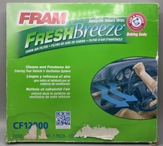 FRAM CF12000 Fresh Breeze Cabin Air Filter For Select Chrysler &amp; Jeep Ve... - $6.99