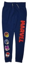 Marvel Avengers Boy Elastic Waist Pull-On Jogger SweatPants w/ Side Pockets(S) - £11.67 GBP