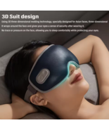 Heated Eye Massager Mask With Vibration For Relaxation And Better Sleep - $54.99