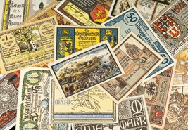 1920&#39;s Germany Notgeld Money 25pc Military - Barntrup, Gransee, Scharmbeck - £79.12 GBP