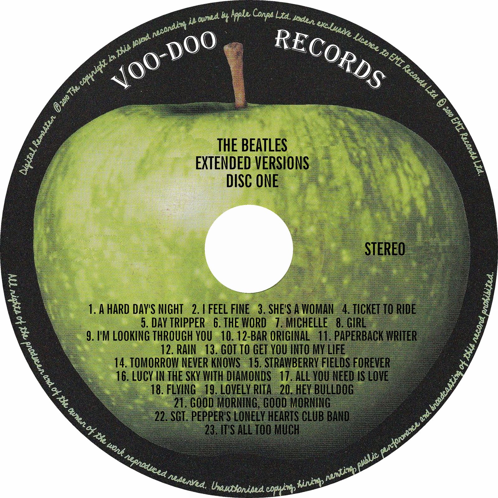 The Beatles - Extended Versions 2024 CD - Long Versions - New Mixes - Voo-Doo Item image 5