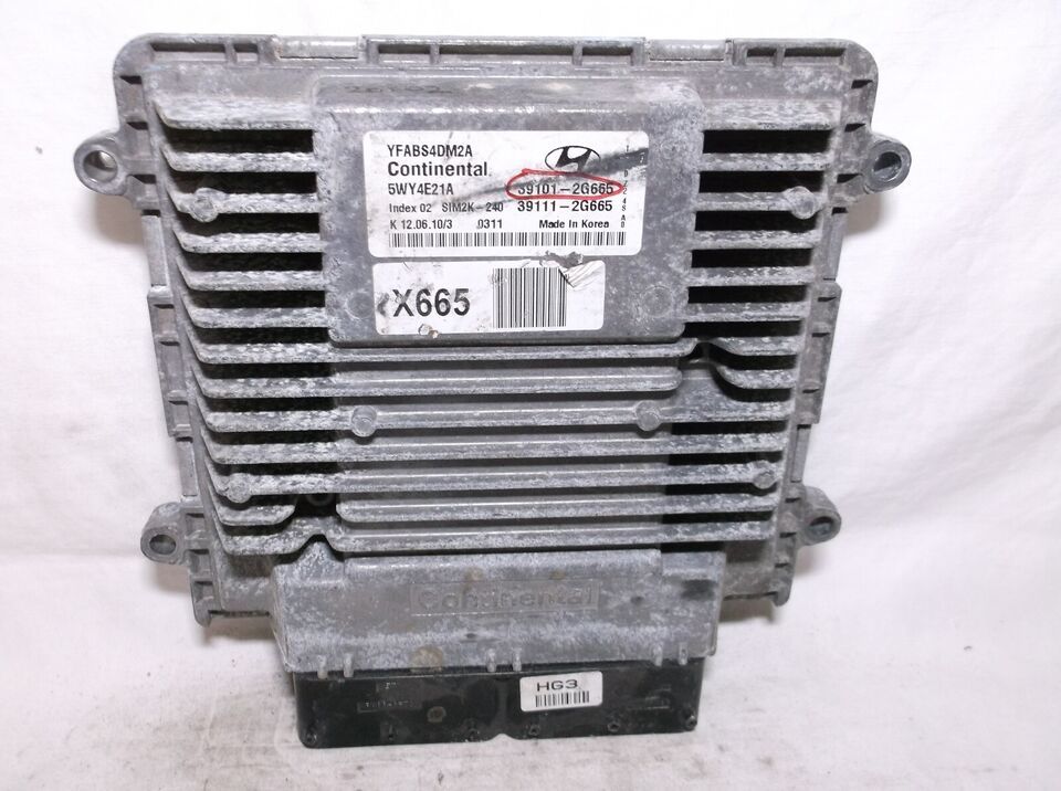 2011..11 HYUNDAI  SONATA 2.4L   /ENGINE COMPUTER.ECU..ECM..PCM - $3.15