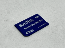 Sandisk MagicGate Memory Stick PRO DUO 1GB-Blue (used) - $9.89