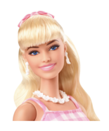 Iconic Barbie: The Movie Doll in Fashion Perfect Pink Gingham Dress, Mattel - £19.76 GBP