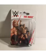NEW WWE The Rock 3" Plastic Mini Figurine - $9.95