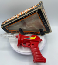 Vintage Super Electronic Space Gun Ray Gun 1970&#39;s -80&#39;s with Box KK Toys - £59.75 GBP