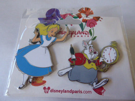 Disney Trading Pins DLP Alice in Wonderland and White Rabbit Set - £25.91 GBP