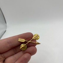 Gold Arrow Brooch - $8.00