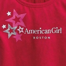 AG American Girl Place Boston Silver Foil Star Red Tee Dolls T-Shirt wit... - $22.99