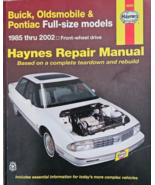 Haynes Repair Manual 19020 Buick Oldsmobile and Pontiac Full Size 1985 T... - $13.59 CAD