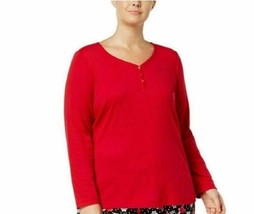 allbrand365 designer Womens Flannel Mix It Top Size XX-Large Color Red - £18.02 GBP