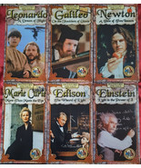 Inventors Specials EINSTEIN EDISON NEWTON GALILEO MARIE CURIE VHS VIDEOT... - €12,89 EUR