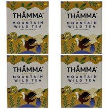 4 Pack Greek Cretan Organic Gluten Free Wild Mountain Tea,Strong Aroma,Free Ship - $38.96