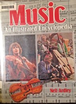 Music An Illustrated Encyclopedia Neil Ardley 1986 Vintage Hardcover Book  - £9.44 GBP