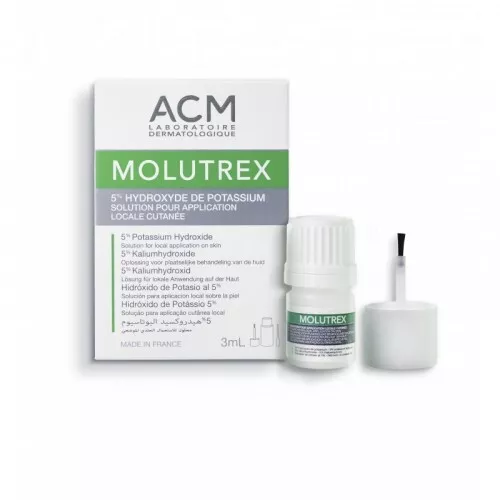 Laboratoire ACM Molutrex 5% Potassium Hydroxide - 3ml - EXP:2027 - $711.88 MXN