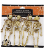 Long String Skeleton Garland Halloween Party Décor Decoration Scary Spooky Prop - $12.99