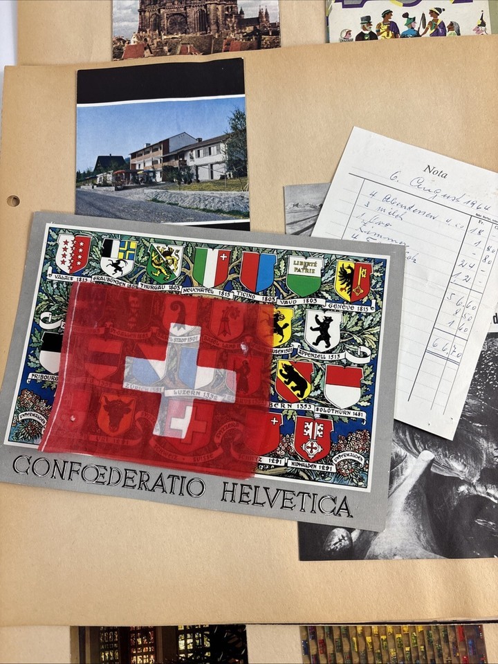 1964 Europe Hotels Maps Brochures Travel Papers Ticket stubs lot Cologne... - $29.27