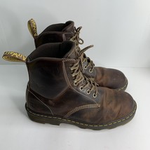 Men 12 US Dr. Martens Crofton Leather Boots Shoes JPN Vintage Limited Original - $128.69