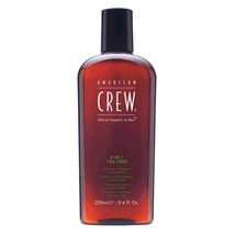 American Crew 3-In-1 Tea Tree Shampoo, Conditioner, Body Wash 8.4oz - £17.84 GBP