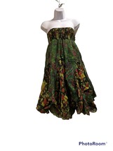 Womens  Summer ,Sun,Boho ,Hippie  ,Vintage Smocked Cotton Dress. - £14.23 GBP
